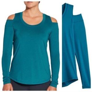 Calia by Carrie Underwood Athletic Cold Shoulder Top